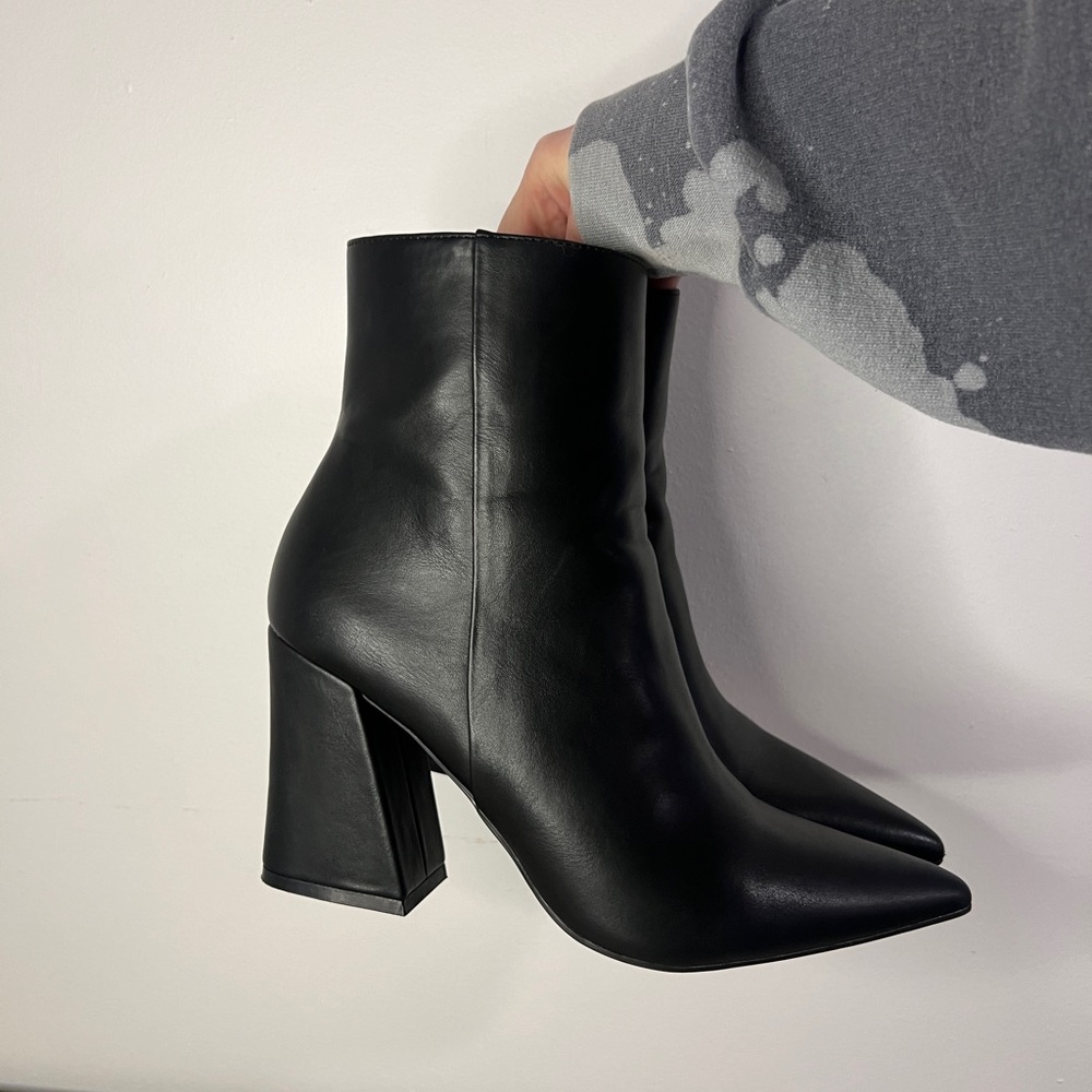 Madden Girl Cody Block Heel Bootie